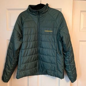 HOST PICK! 💚 Columbia Green Oregon Ducks puffer insulated jacket coat L